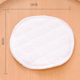 12pc Reusable Nursing Breast Pads Washable Soft Absorbent Baby Breastfeeding Waterproof Breast Pads for Pregnant Women