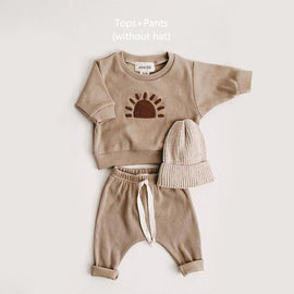 Baby Clothing Baby Girl Boy Clothes Set Newborn Sweatshirt + Pants Kids Suit Outfit Costume Sets Accessories