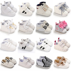 Newborn Baby Shoes Boy Girl Classical Sport Soft Sole