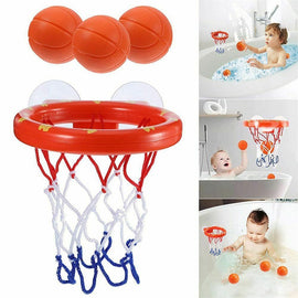 Baby Bath Water Toys Bathroom Bathtub Shooting Basketball Hoop